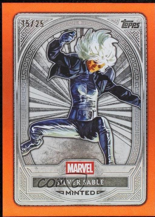 Silver Sable [Orange Foil Silver] #74