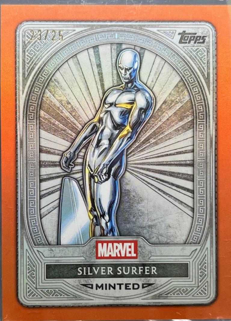 Silver Surfer [Orange Foil Silver] #62