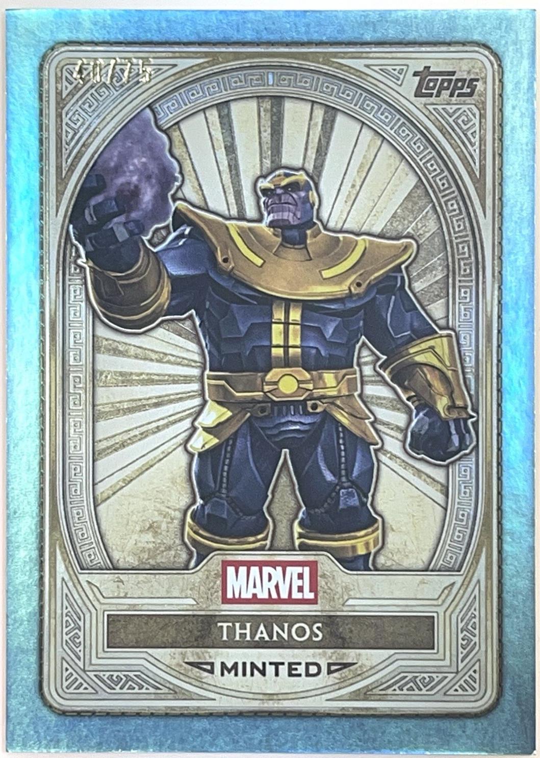 Thanos [Green Mint Foil] #77