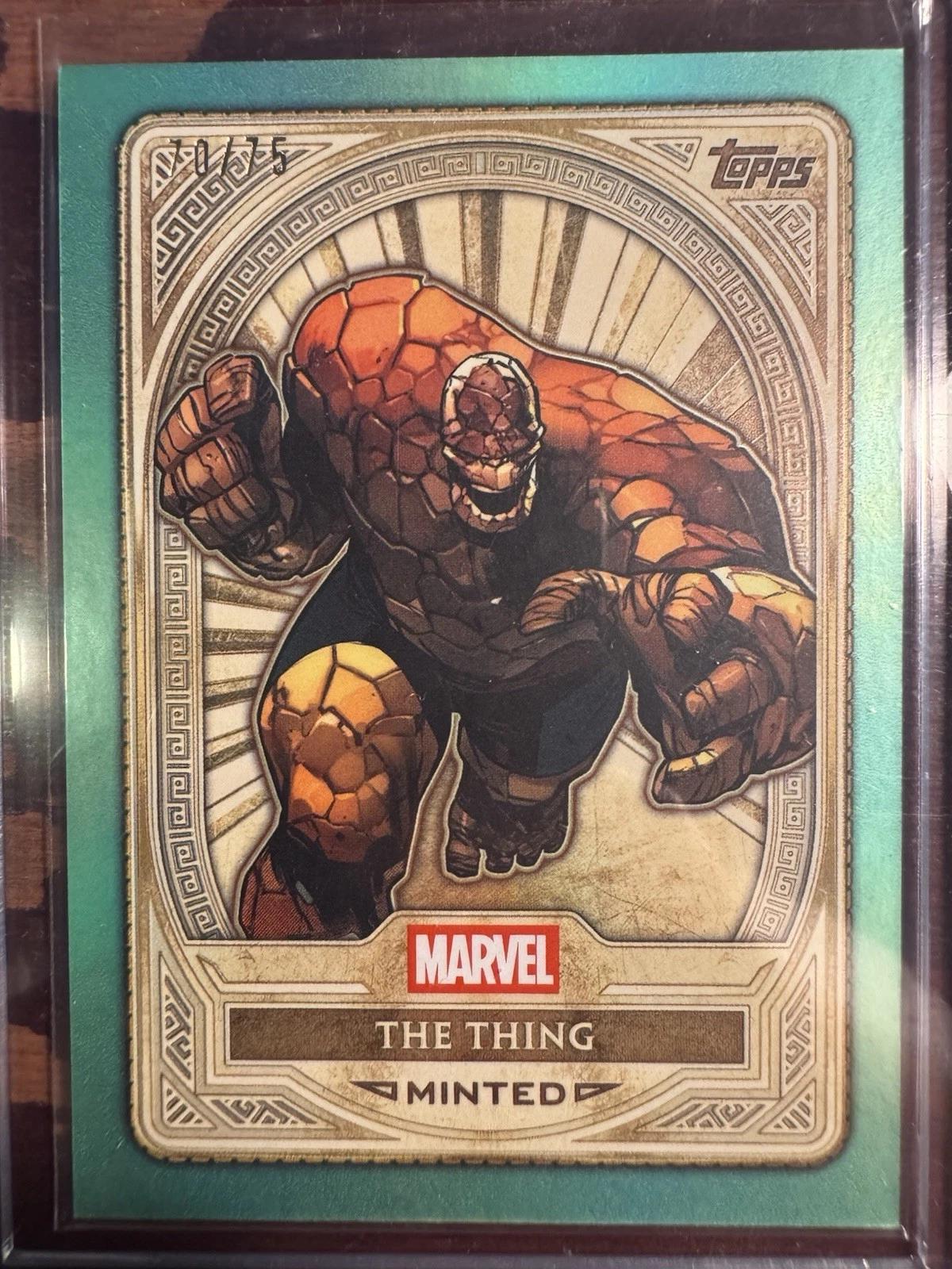 The Thing [Green Mint Foil] #90