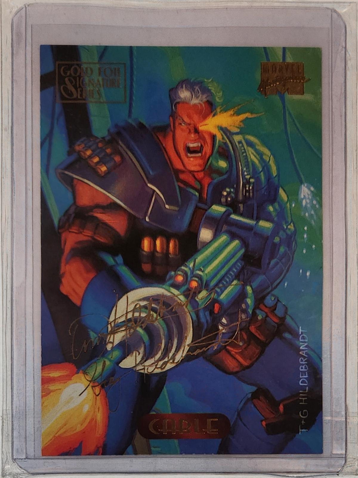 Cable [Gold Foil Signature] #17