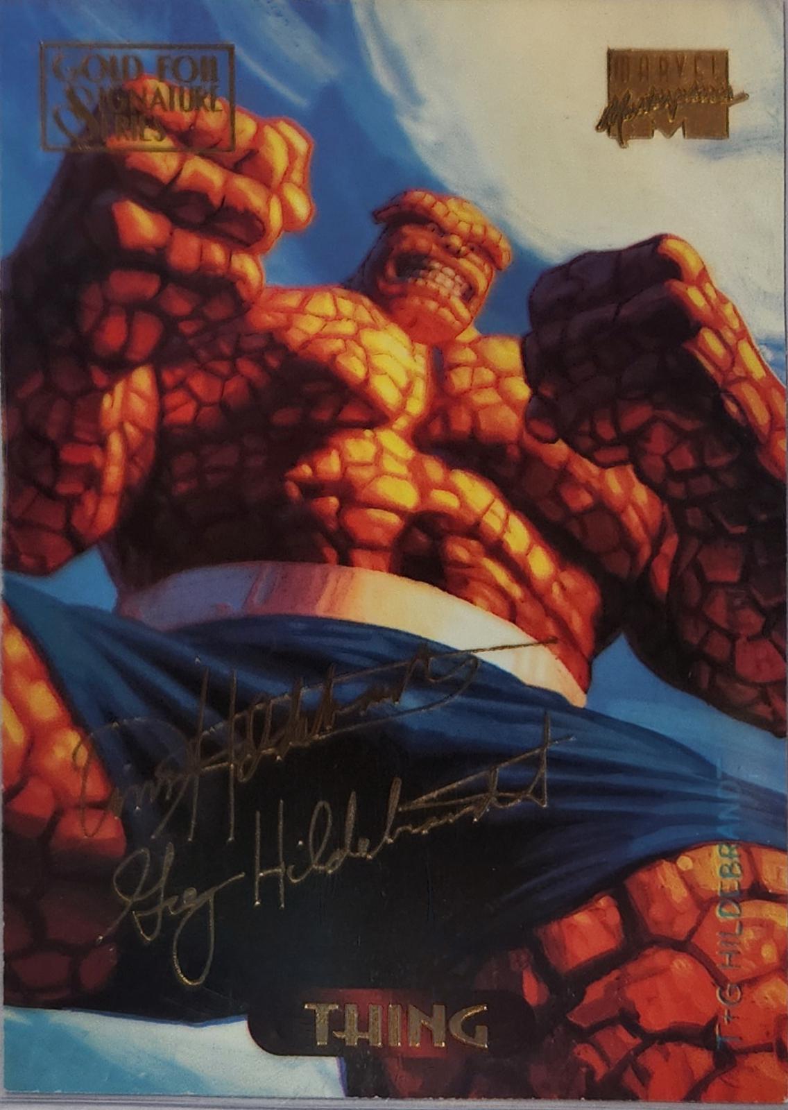 Thing [Gold Foil Signature] #123