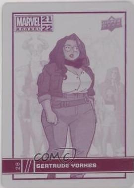 Gertrude Yorkes [Printing Plate] #28