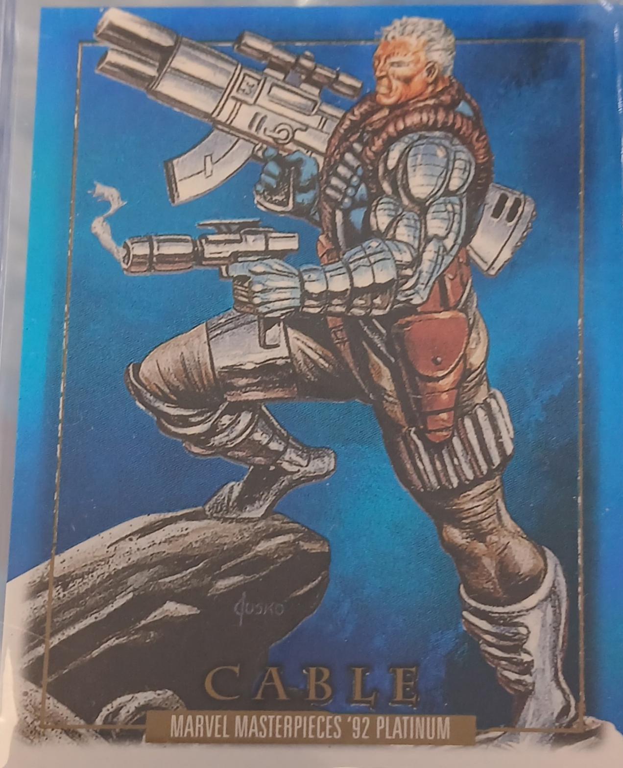 Cable [Precious Metal Gems Blue] #18