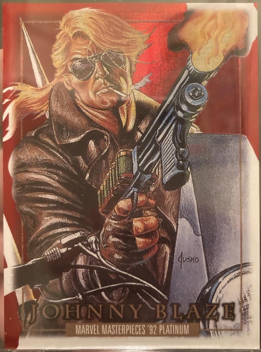 Johnny Blaze [Precious Metal Gems Red] #2