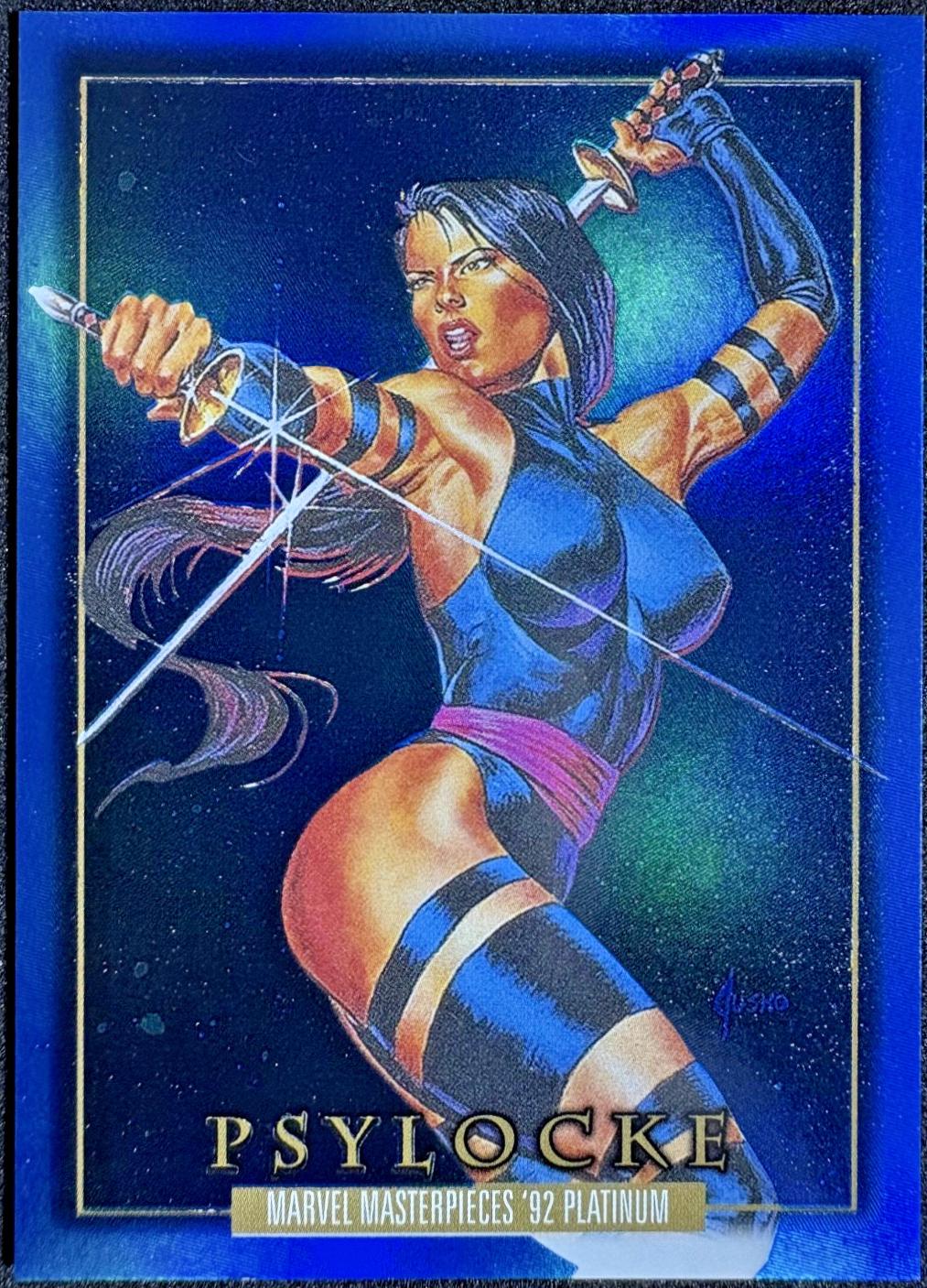 Psylocke [Precious Metal Gems Blue] #65