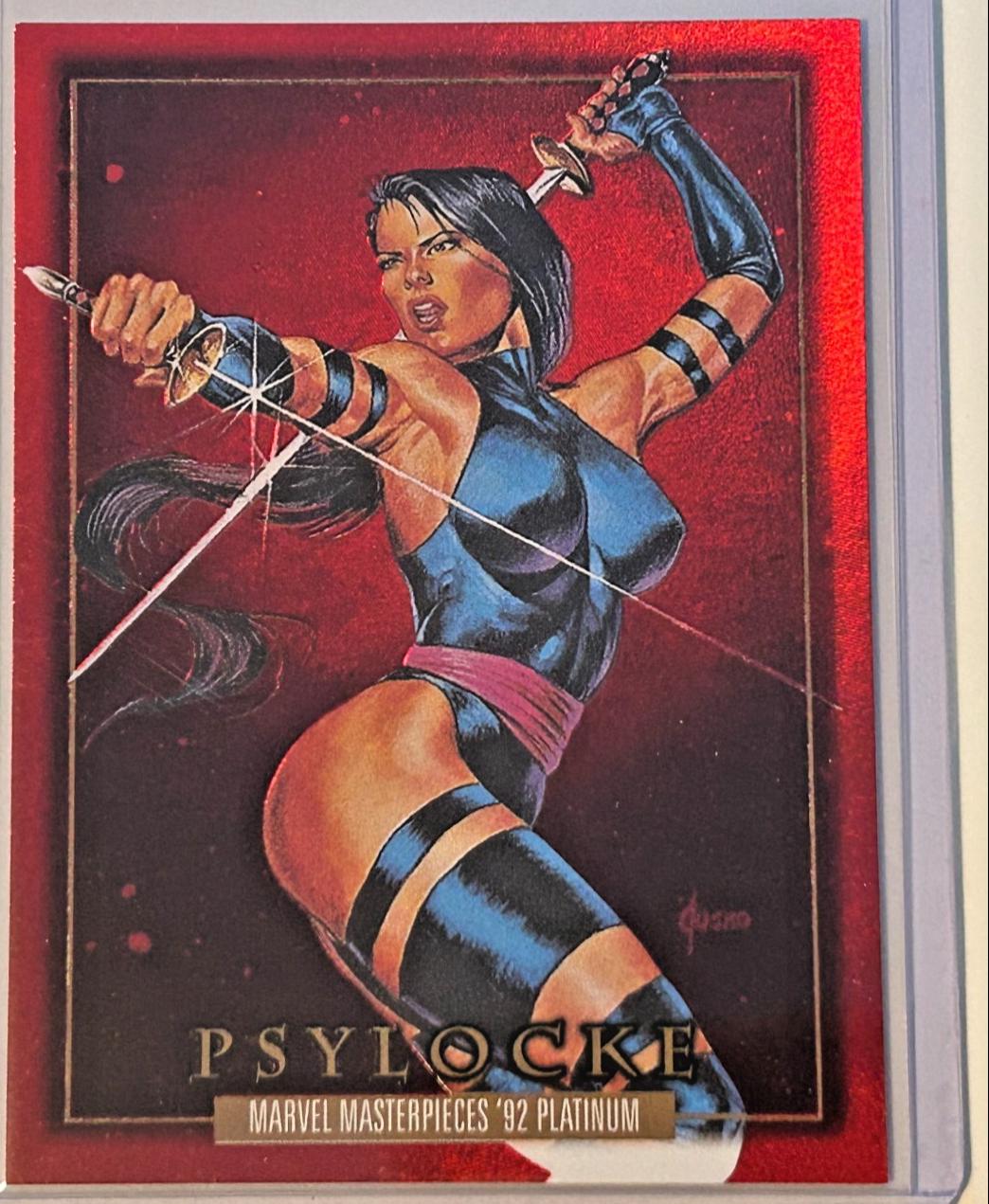 Psylocke [Precious Metal Gems Red] #65