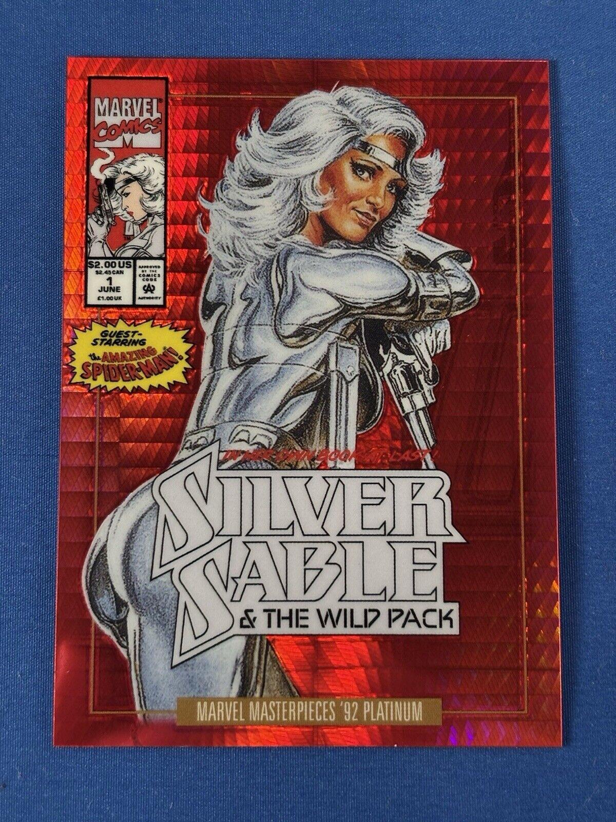 Silver Sable [Red Prism Variant] #81-V