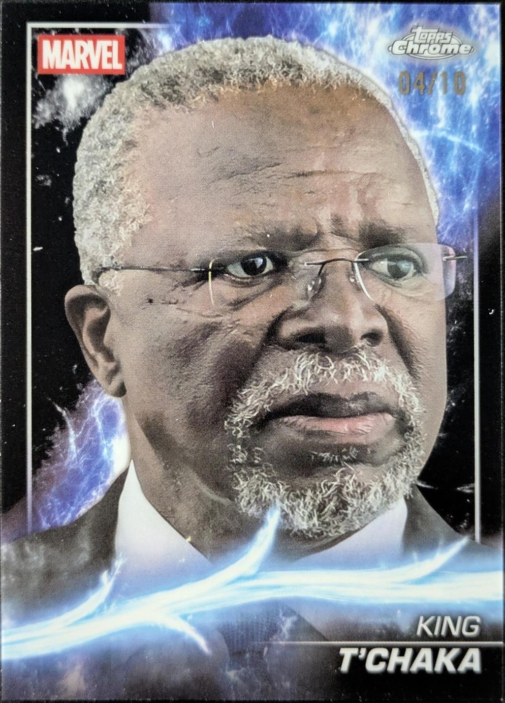 King T'Chaka [Black Refractor] #63