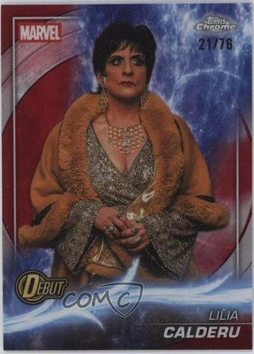 Lilia Calderu [Captain America Refractor] #163