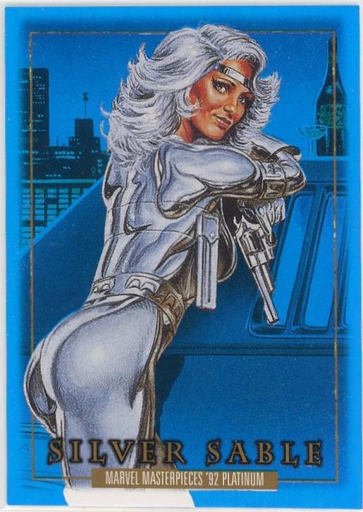 Silver Sable [Precious Metal Gems Blue] #81