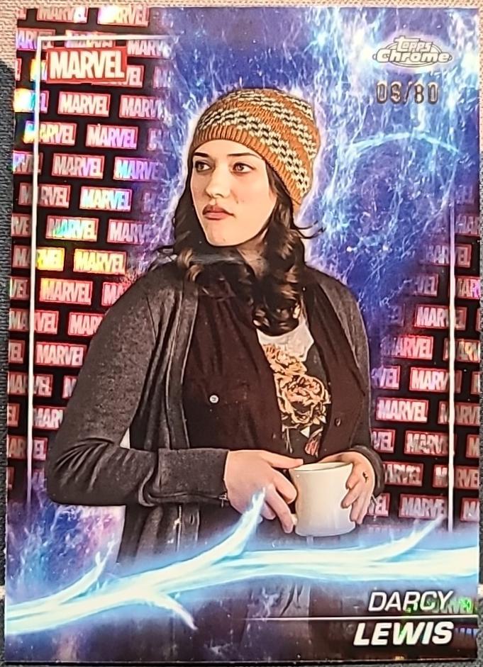 Darcy Lewis [Marvel Red Black Lava Refractor] #16