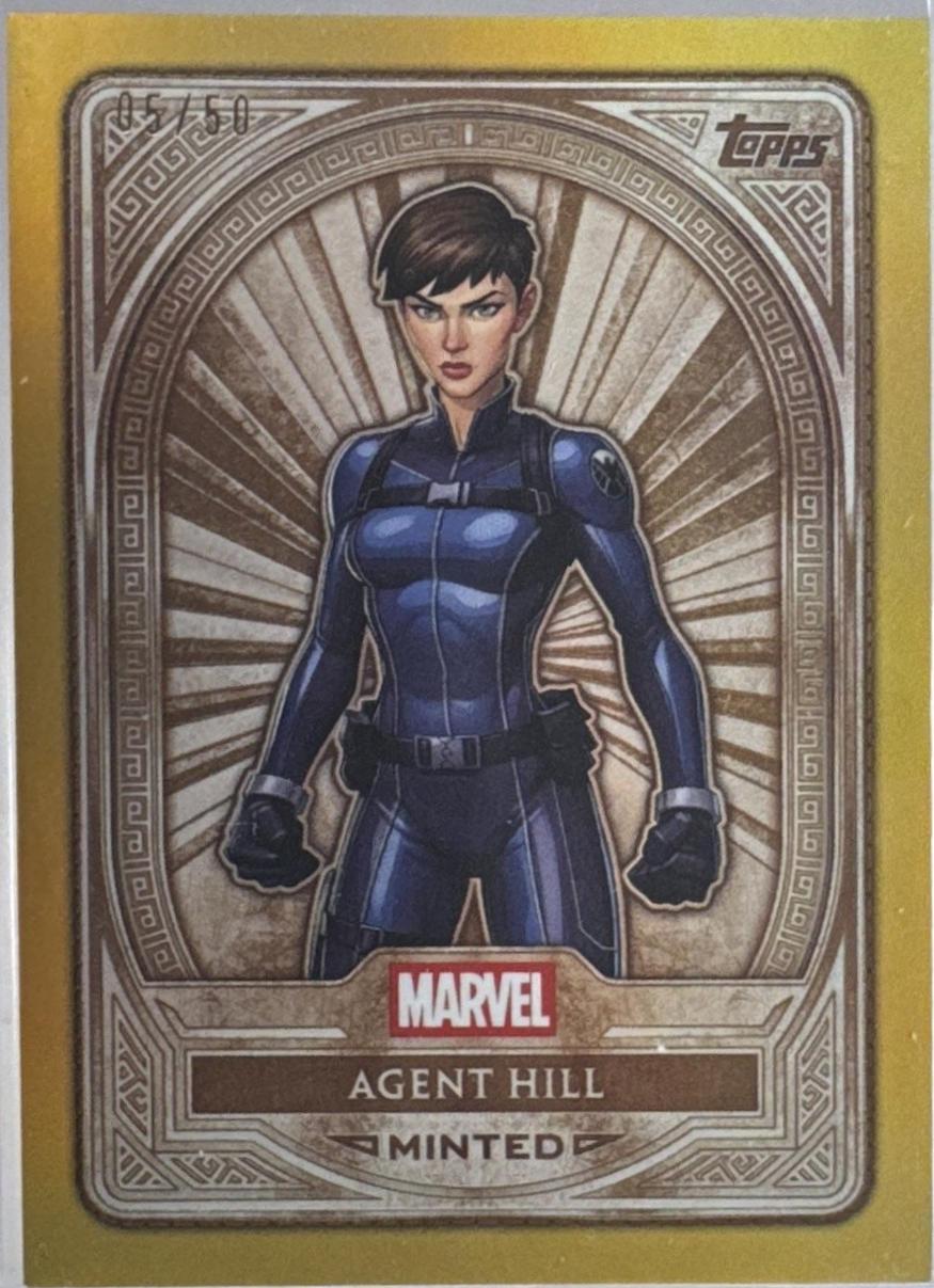 Agent Hill [Gold Foil Bronze] #35