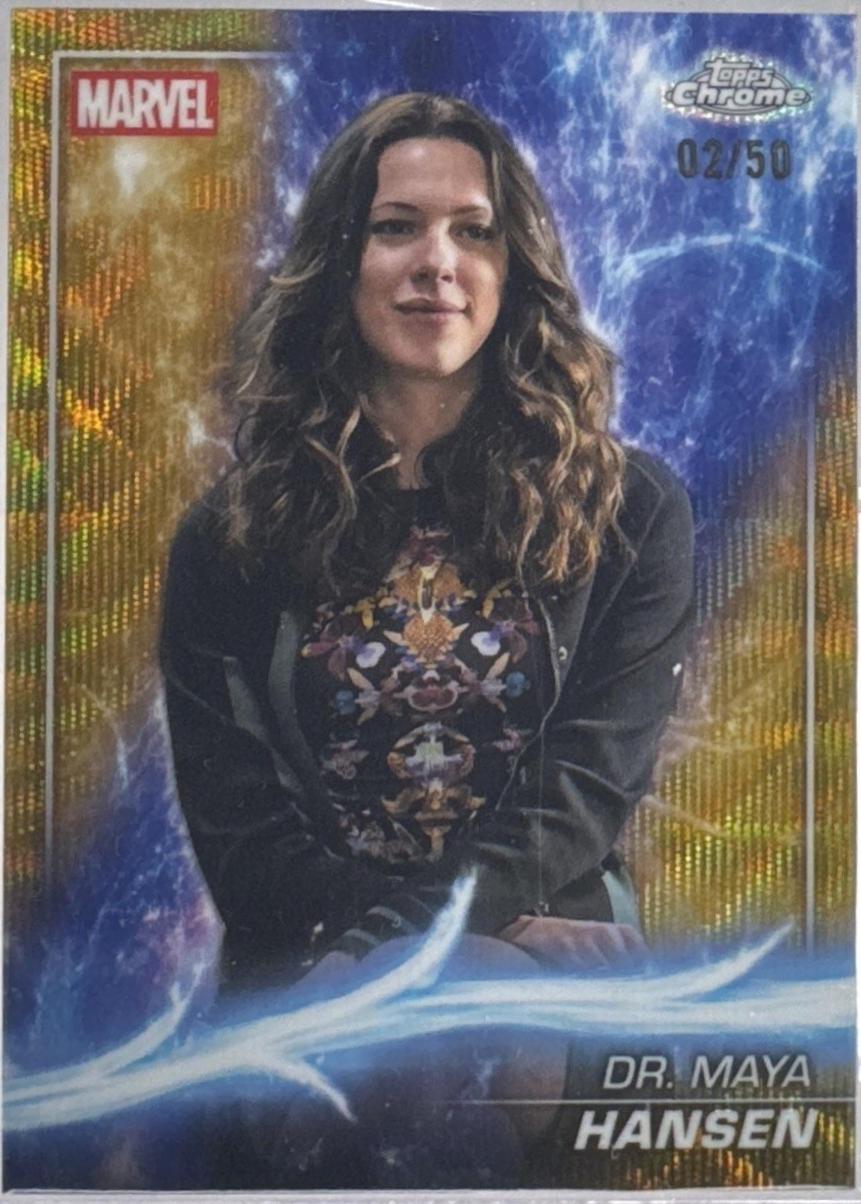 Dr. Maya Hansen [Gold Wave Refractor] #36