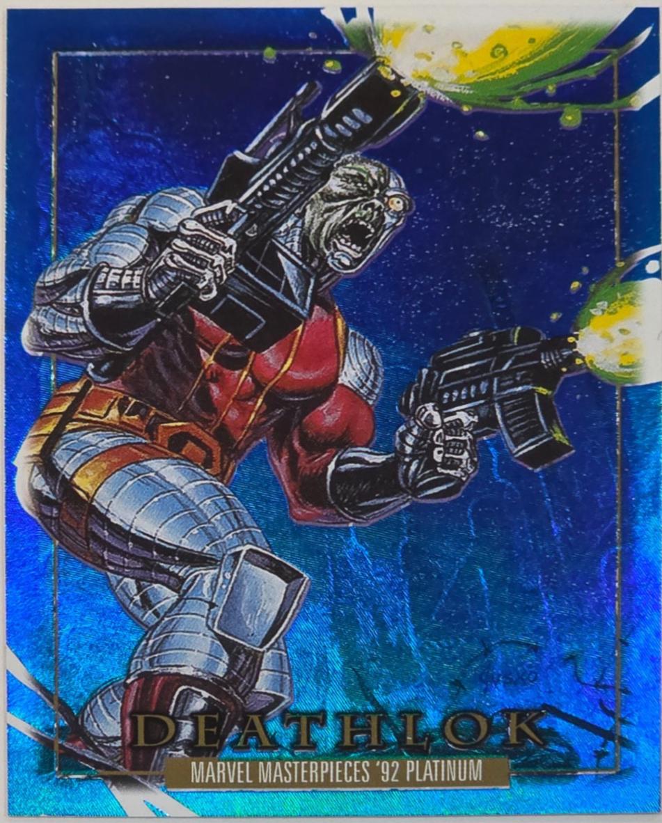 Deathlok [Precious Metal Gems Blue] #28
