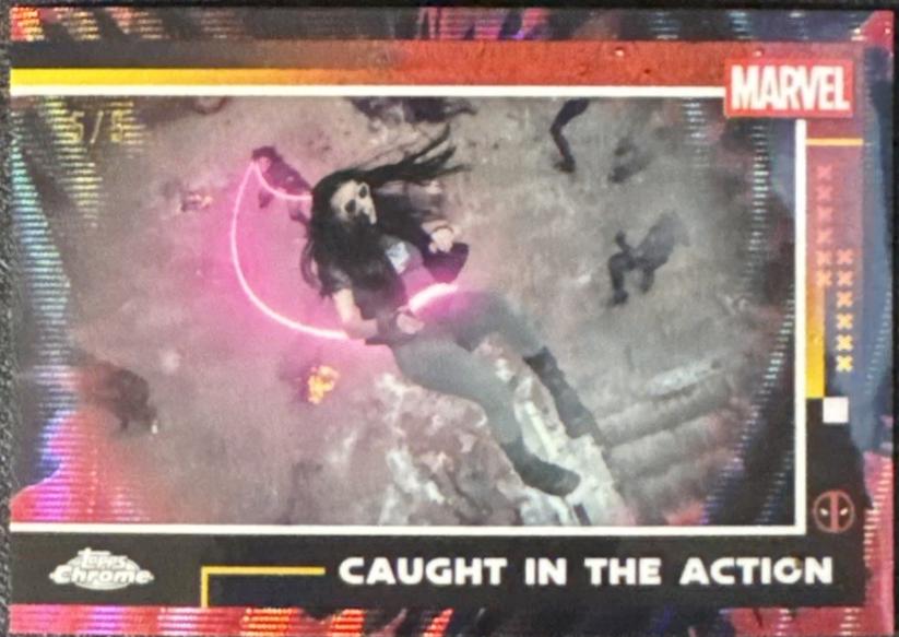 Caught In The Action [Deadpool Red Black Wave] #84