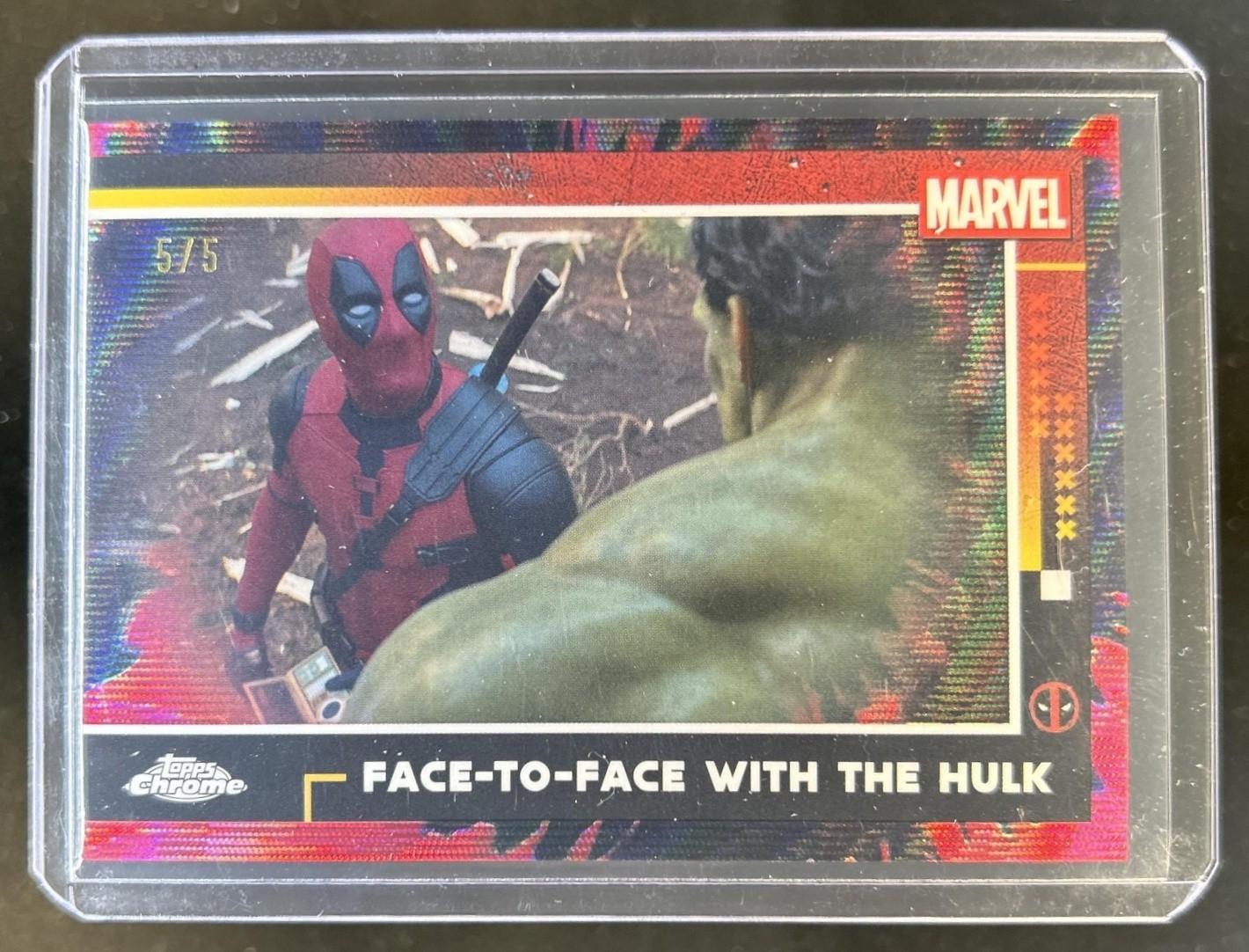 Face-To-Face With The Hulk [Deadpool Red Black Wave] #60