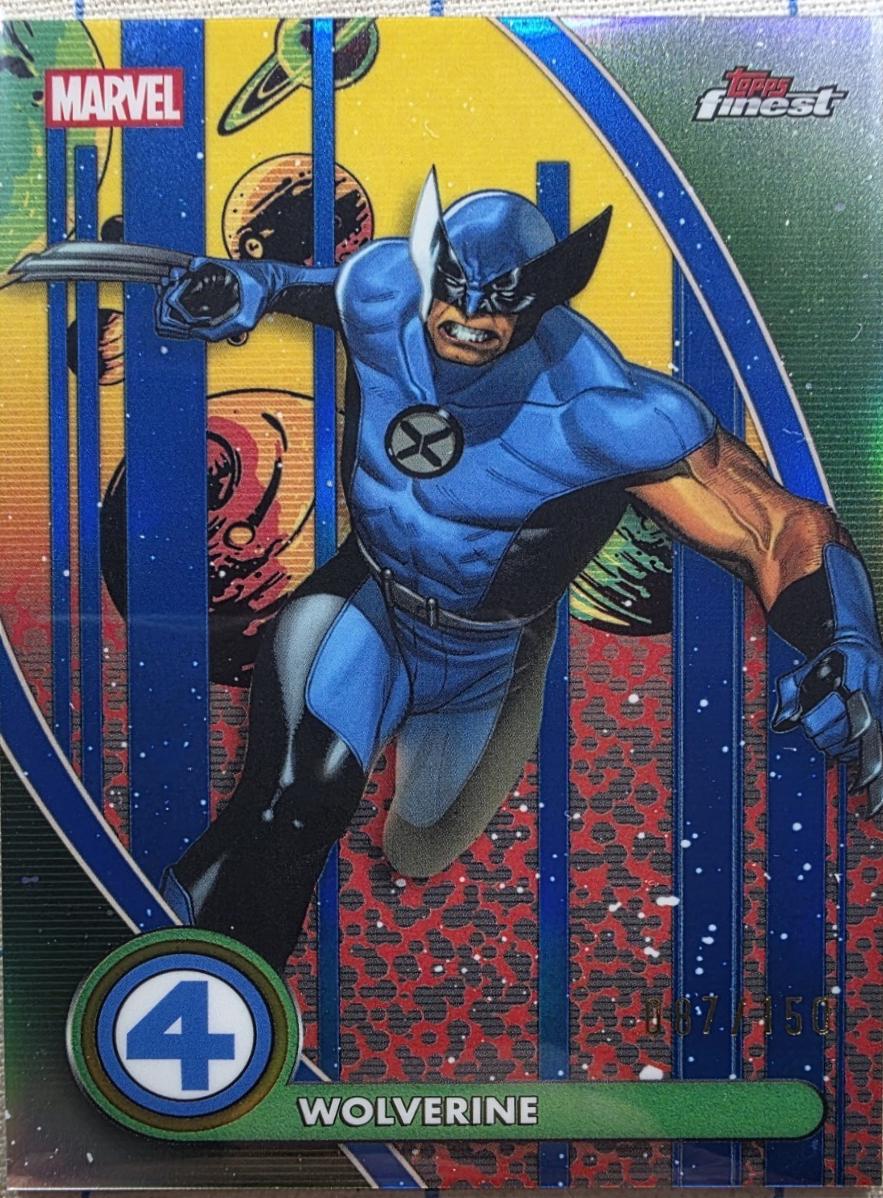 Wolverine [Blue Refractor] #100