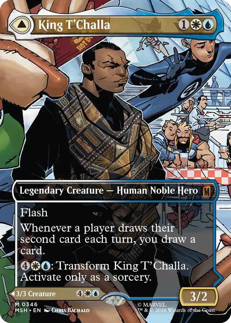 King T'Challa [Borderless] #346