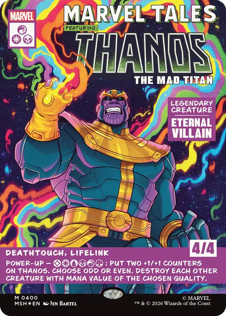 Thanos, The Mad Titan [Borderless] #400
