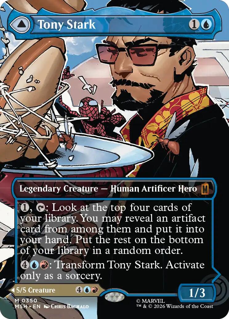 Tony Stark [Borderless] #350