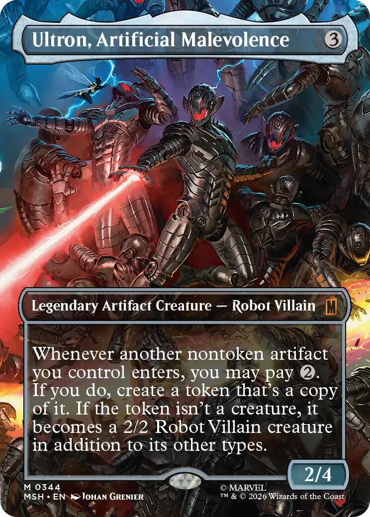 Ultron, Artificial Malevolence [Borderless] #344