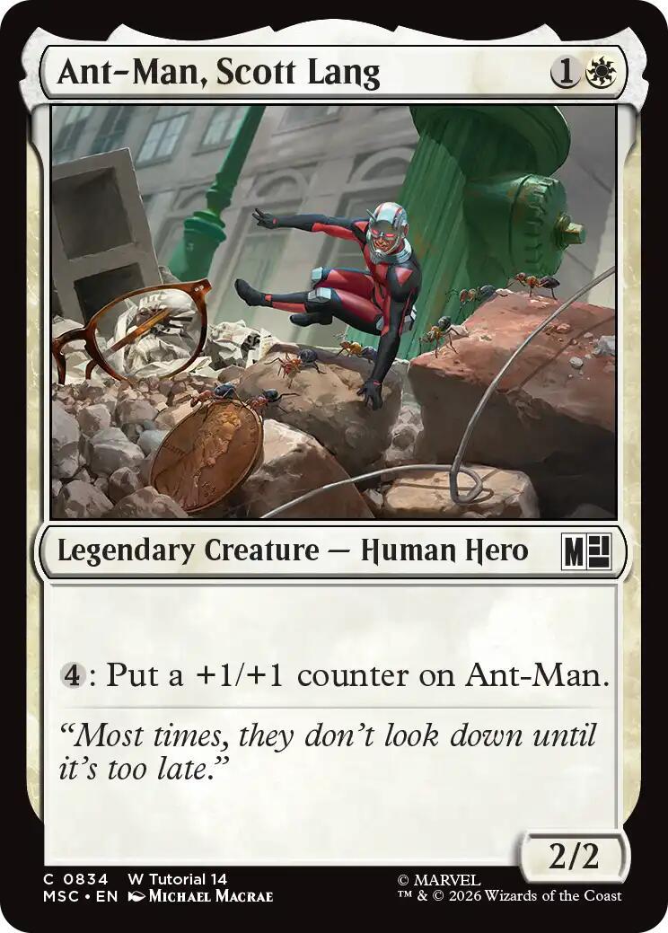 Ant-Man, Scott Lang [Foil] #834