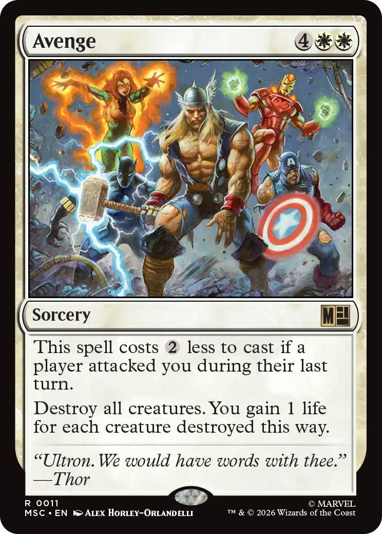 Avenge [Foil] #11