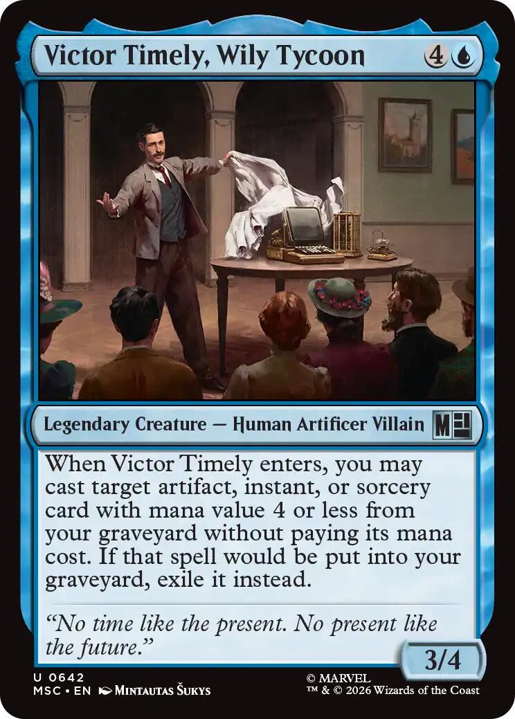 Victor Timely, Wily Tycoon [Foil] #642