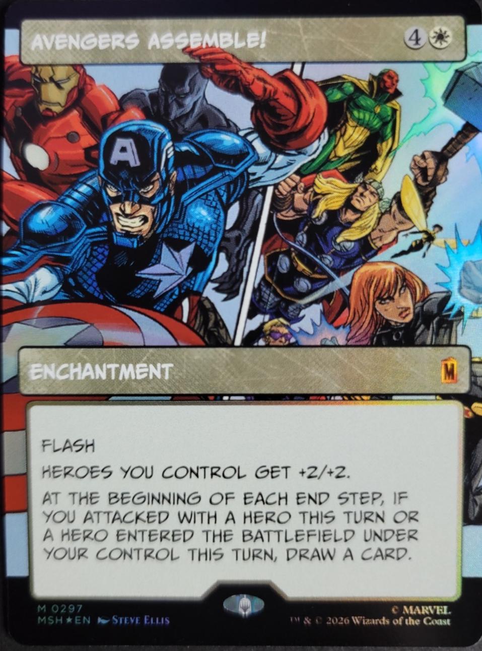 Avengers Assemble! [Borderless Foil] #297