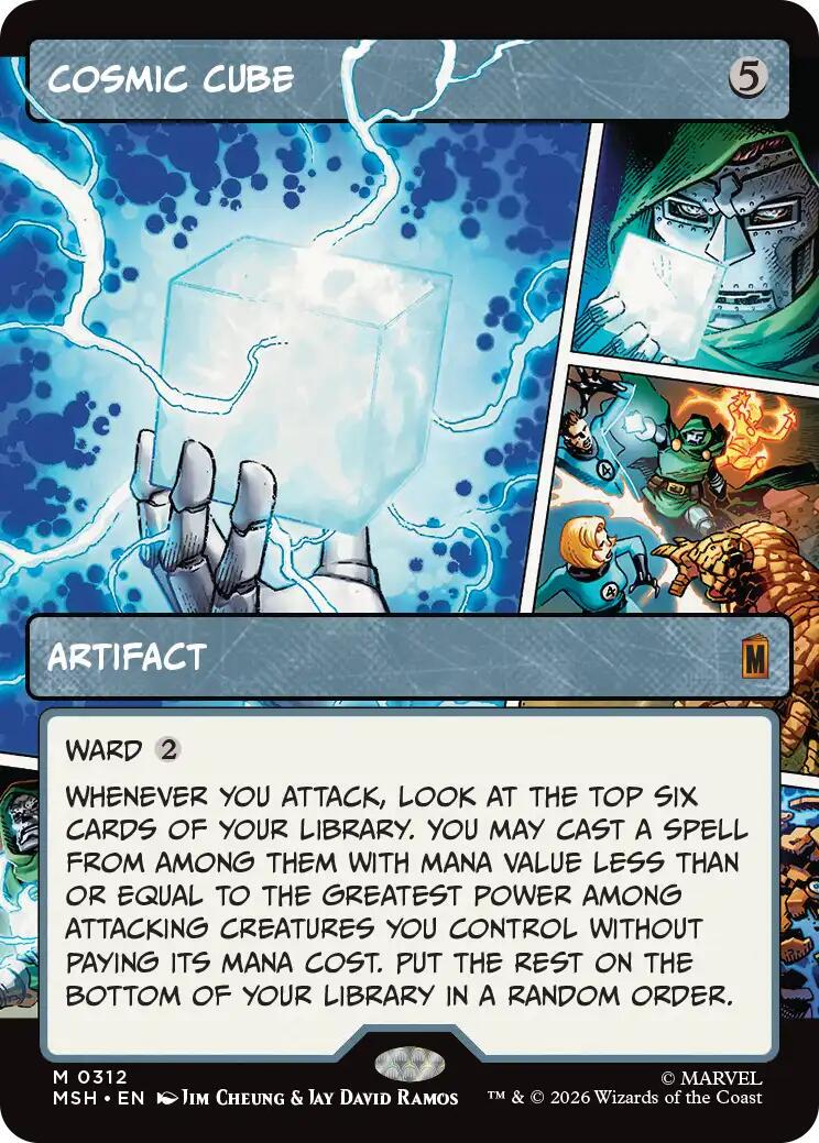 Cosmic Cube [Borderless] #312