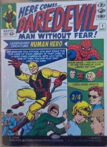 Daredevil, Man Without Fear [Borderless Foil] #398