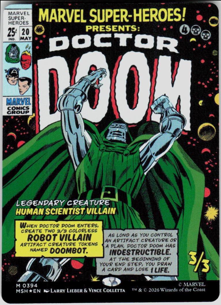 Doctor Doom [Borderless Foil] #394
