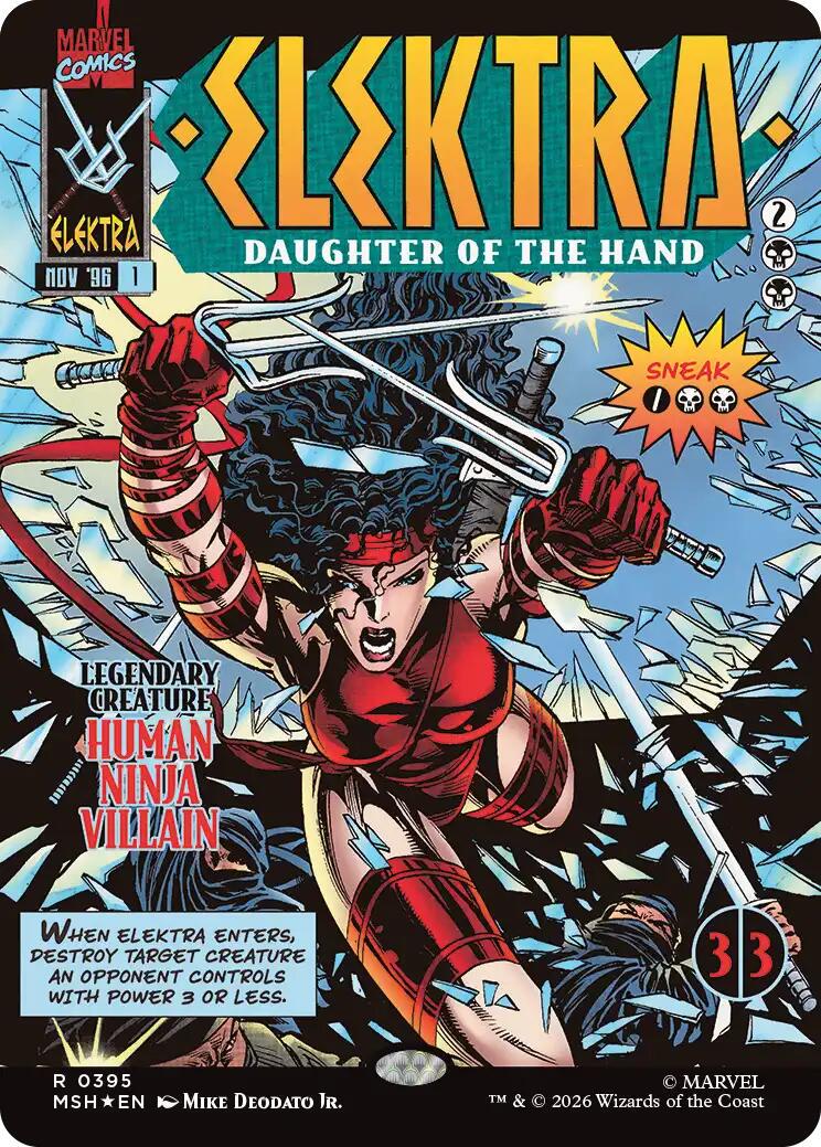 Elektra, Daughter of the Hand [Borderless] #395