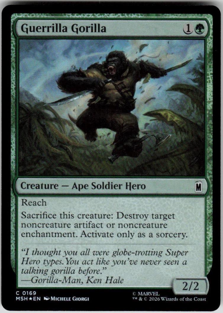 Guerrilla Gorilla [Foil] #169