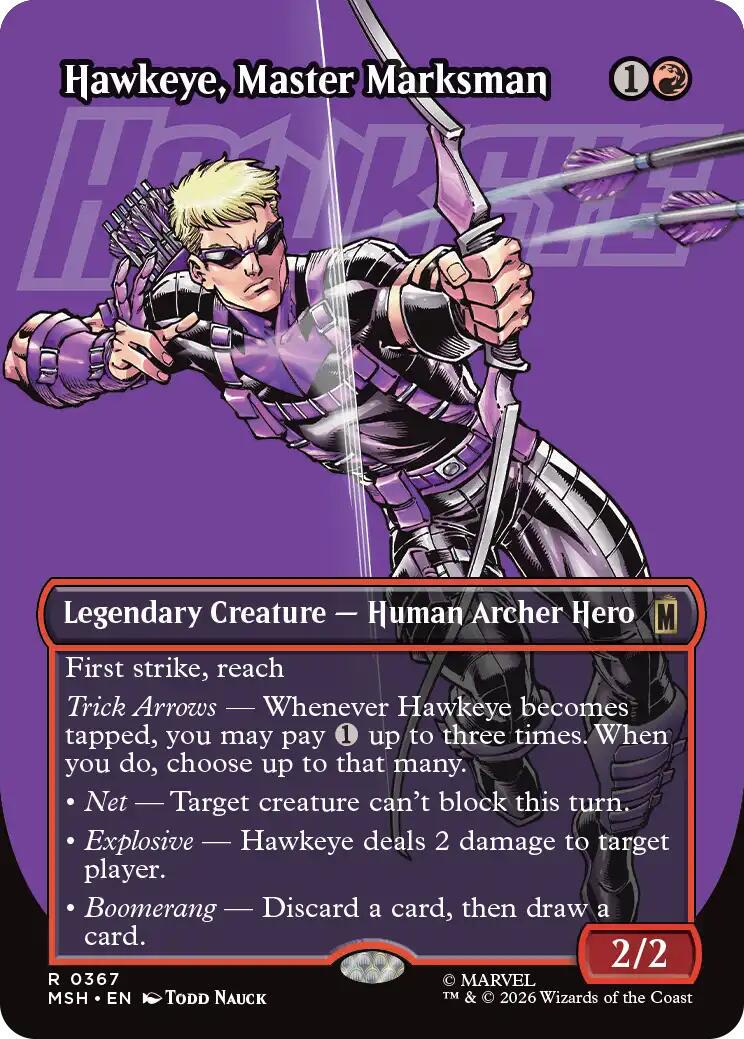 Hawkeye, Master Marksman [Borderless] #367
