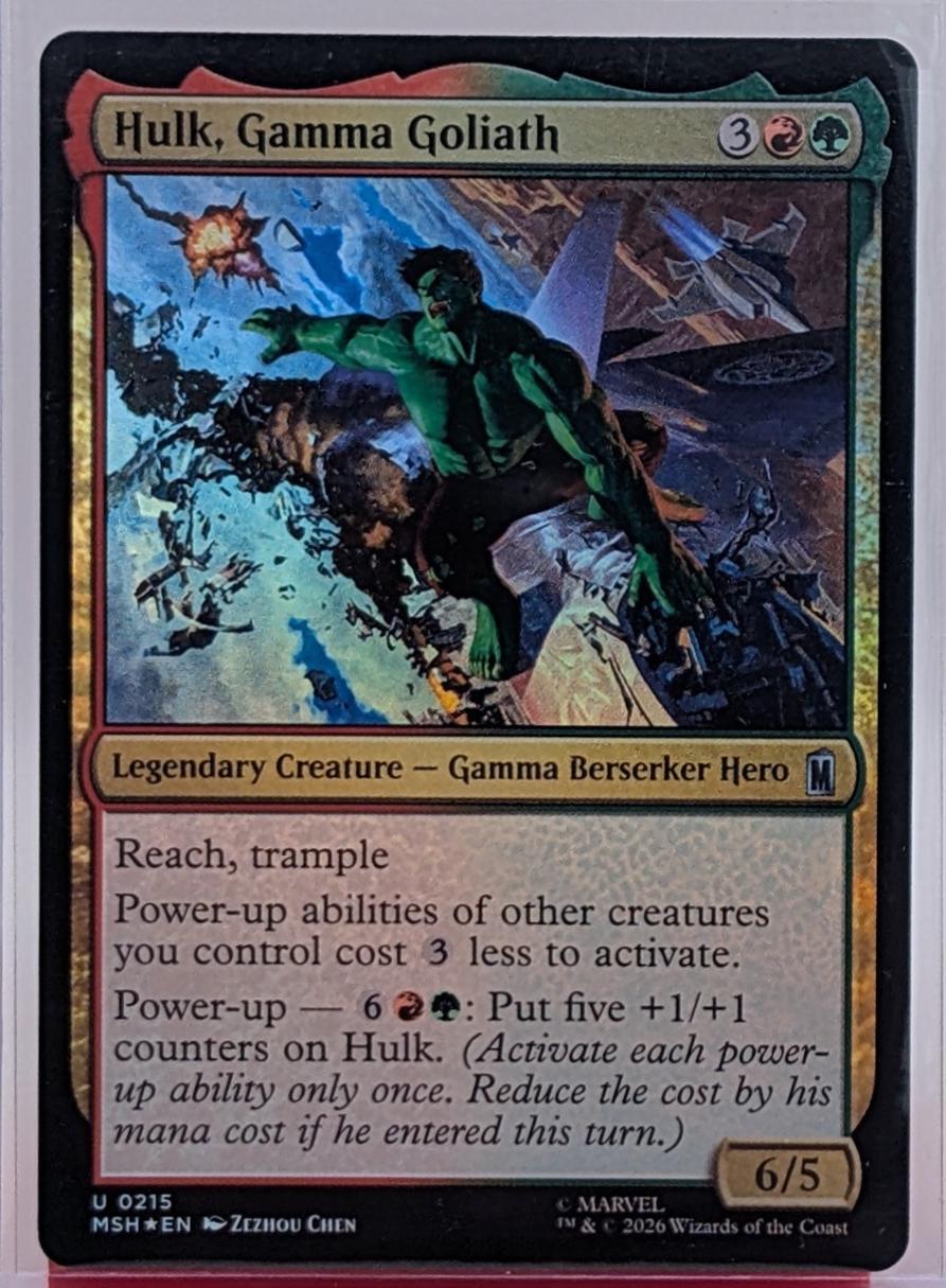 Hulk, Gamma Goliath [Foil] #215