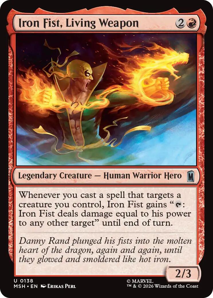 Iron Fist, Living Weapon #138