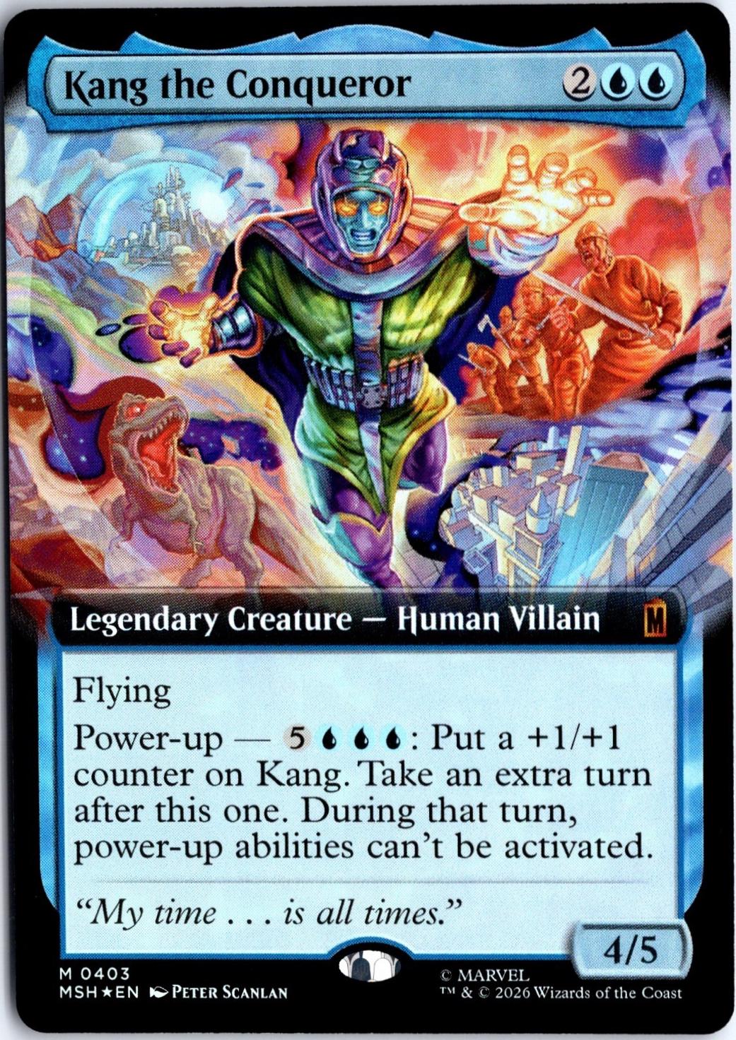 Kang the Conqueror [Extended Art Foil] #403