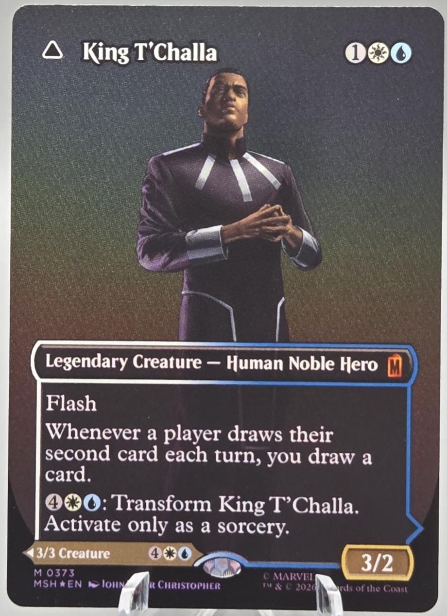 King T'Challa [Borderless Foil] #373