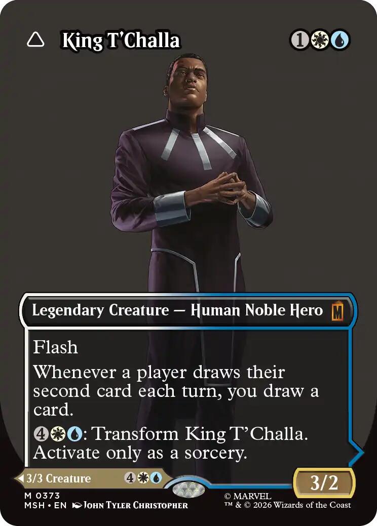 King T'Challa [Borderless] #373
