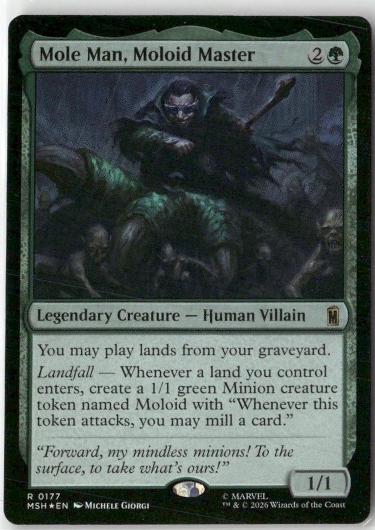Mole Man, Moloid Master [Foil] #177