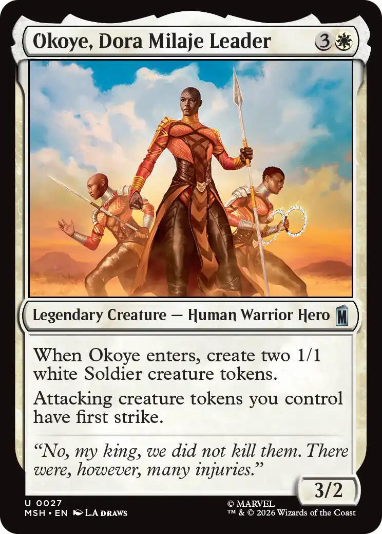 Okoye, Dora Milaje Leader #27