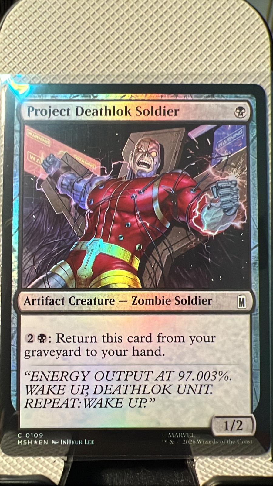 Project Deathlok Soldier [Foil] #109