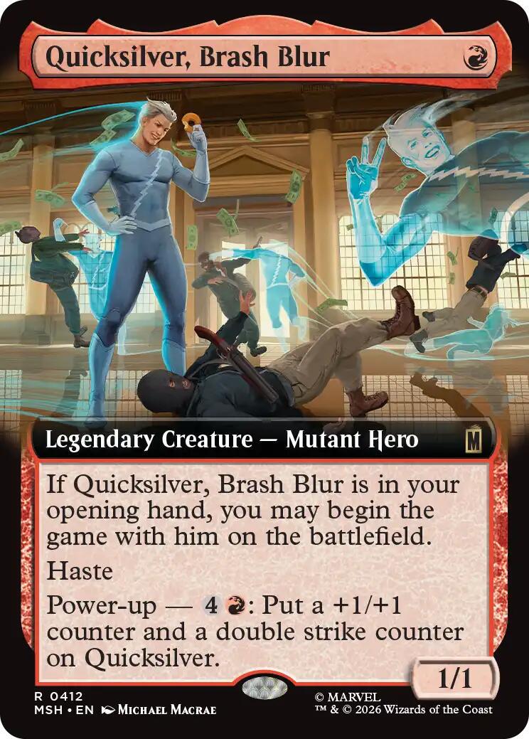 Quicksilver, Brash Blur [Extended Art] #412