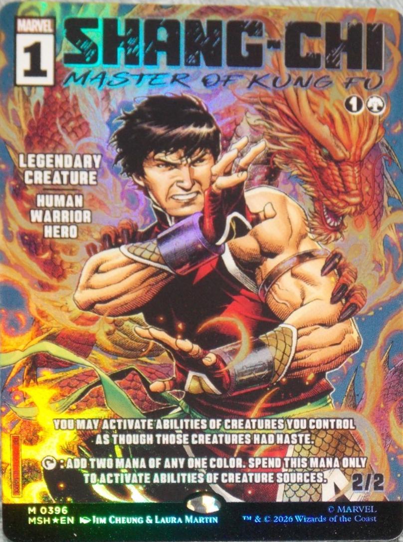 Shang-Chi, Master of Kung Fu [Borderless Foil] #396