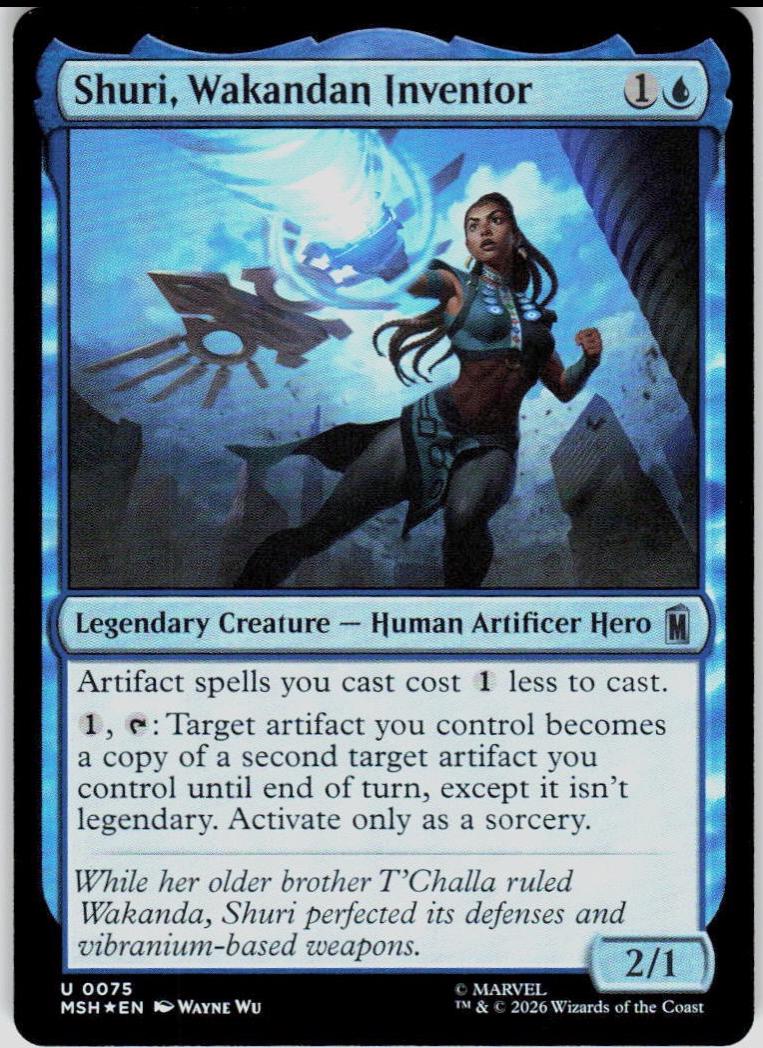 Shuri, Wakandan Inventor [Foil] #75