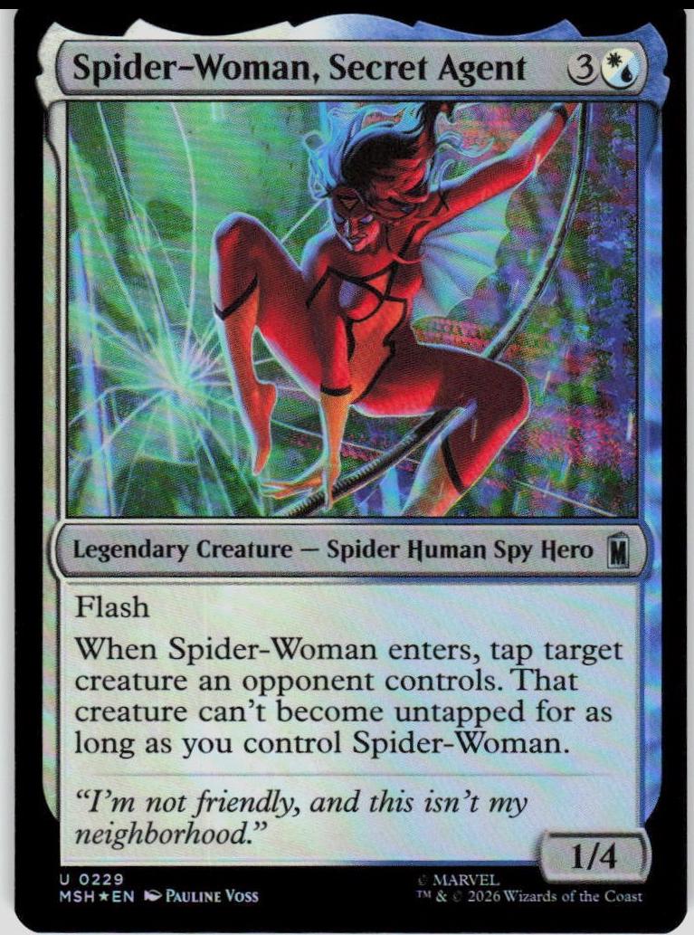 Spider-Woman, Secret Agent [Foil] #229