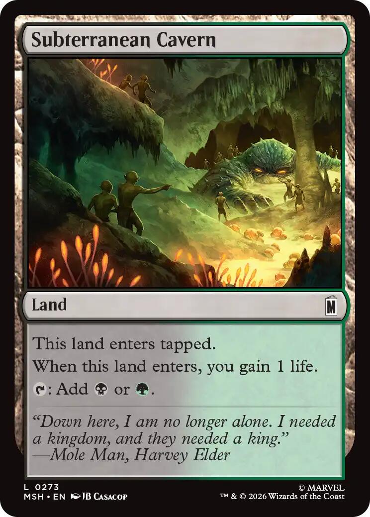 Subterranean Cavern #273