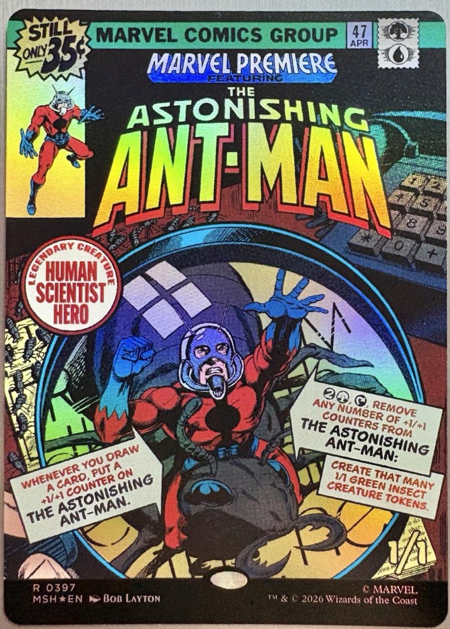 The Astonishing Ant-Man [Borderless Foil] #397
